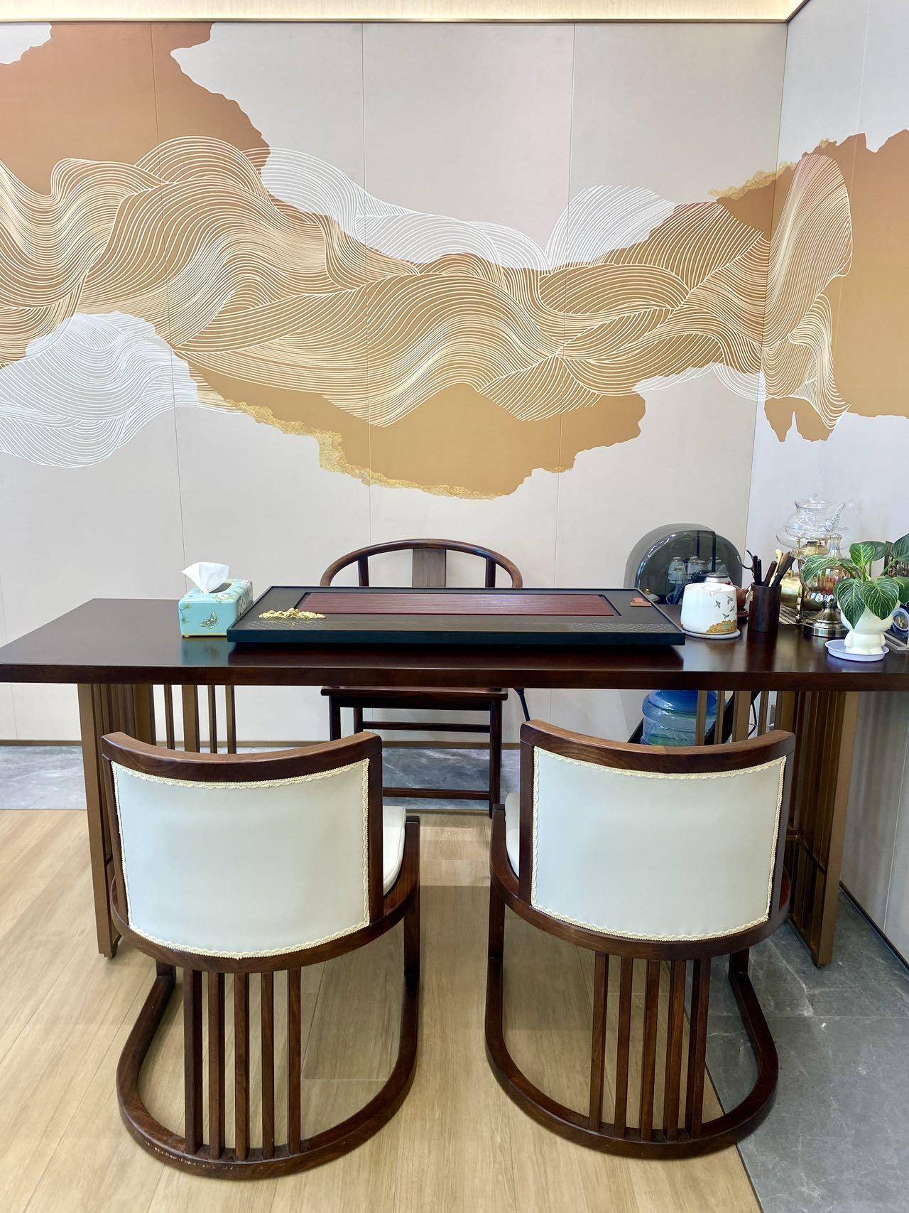 市场部小聚,峪园里的大温情