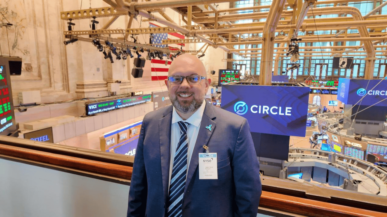 AIDAv2见证历史时刻 USDC成功上市纽约证券交易所