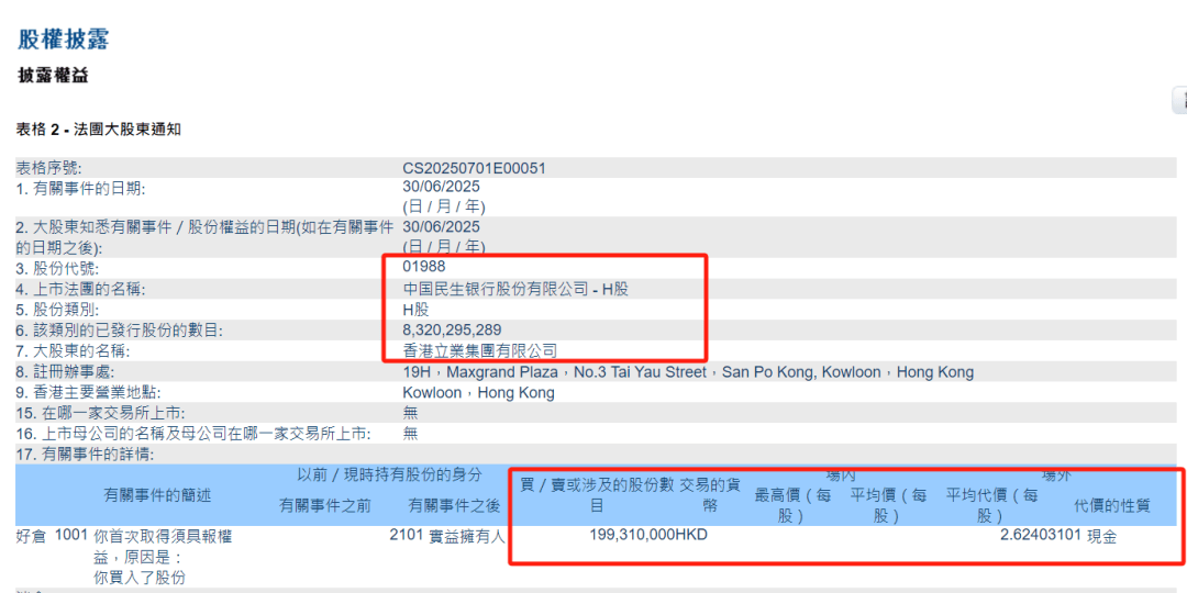 监管核准了！华林证券董事长获批任民生银行董事