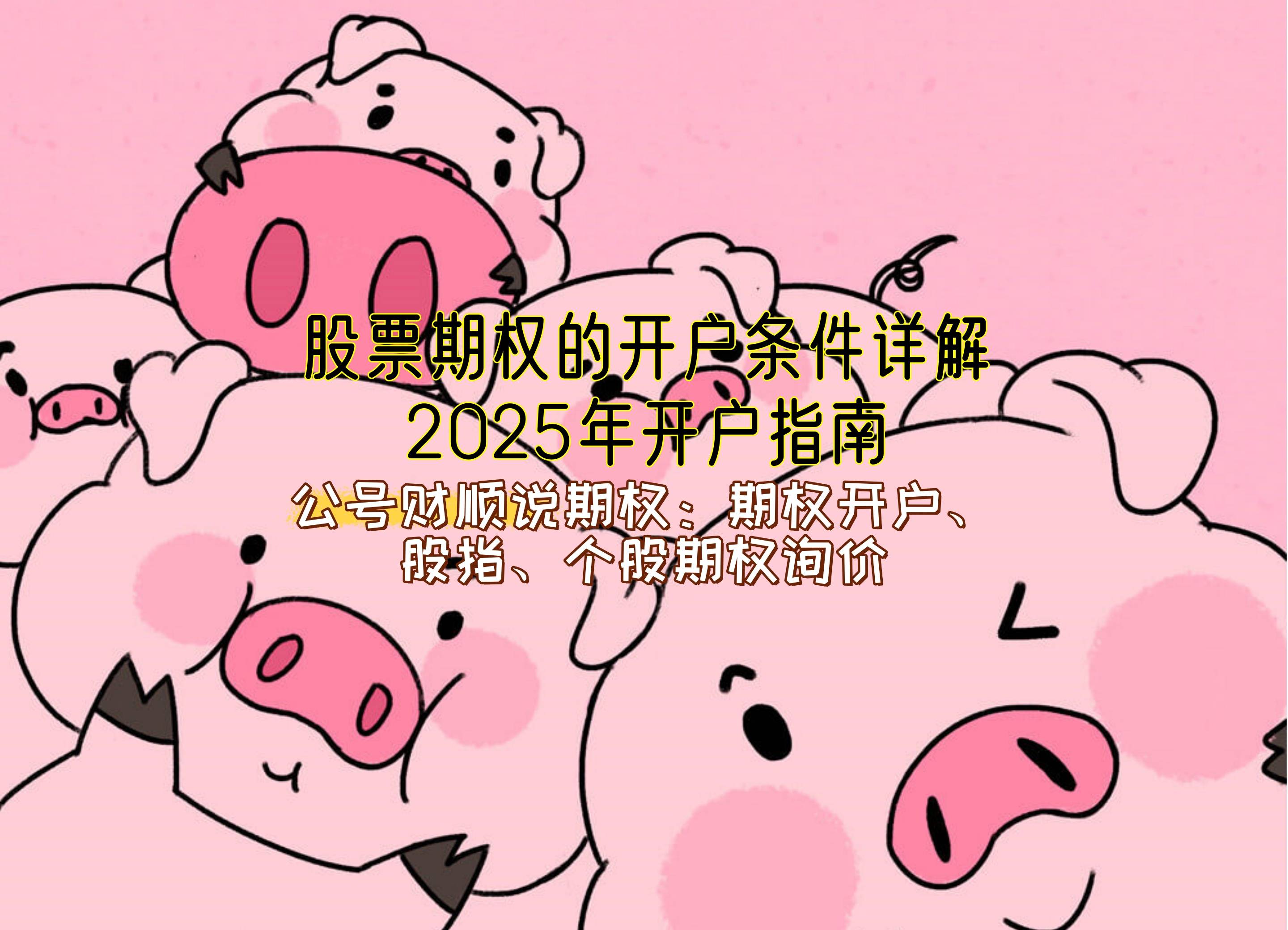 【知识科普】股票期权的开户条件详解，2025年开户指南