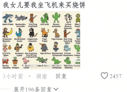 你认识“Tralaero Tralala”吗？“外国山海经”受追捧，家长纠结：该不该管？