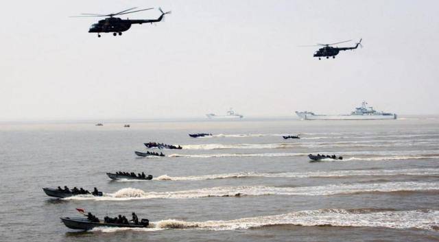 断粮100天，菲方派出大军舰！中方划下禁区，美模拟解放军登陆