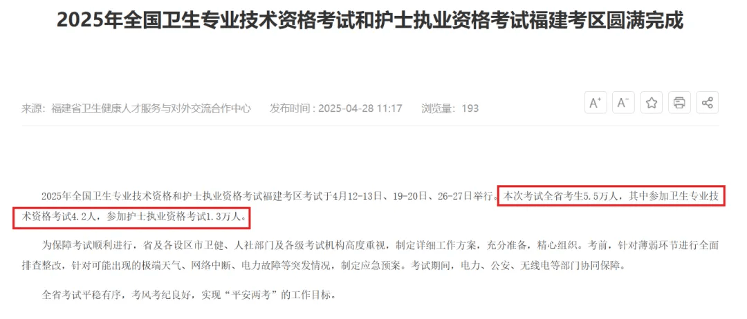 2025卫生资格考试报考人数创历史新高！通过率会受影响吗？
