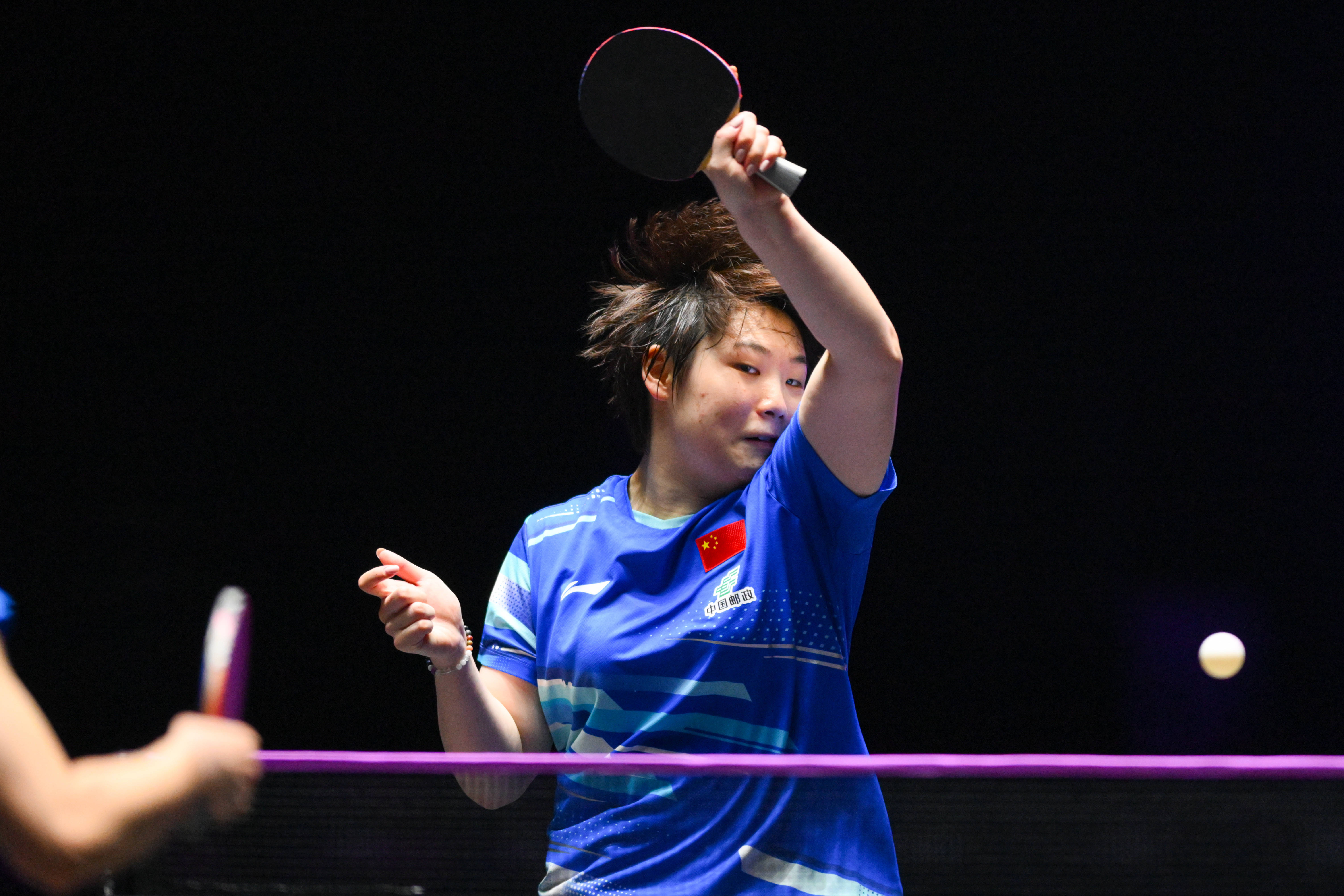 （体育）乒乓球——WTT澳门冠军赛：蒯曼晋级女单16强