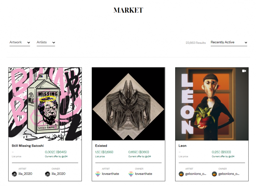 NFT艺术品交易平台(nft艺术品交易平台app)